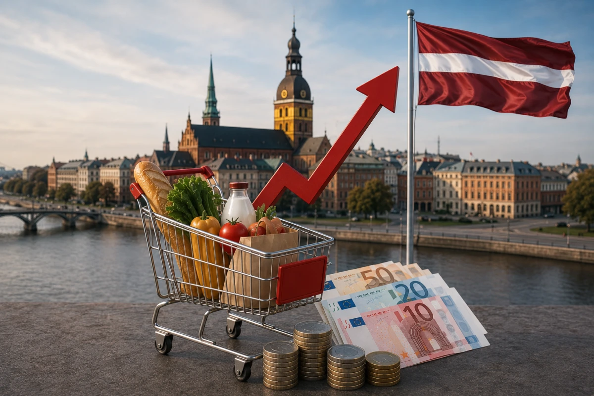 «Eurostat»: Latvijā aprīlī bijusi zemāka gada inflācija nekā ES un eirozonā vidēji