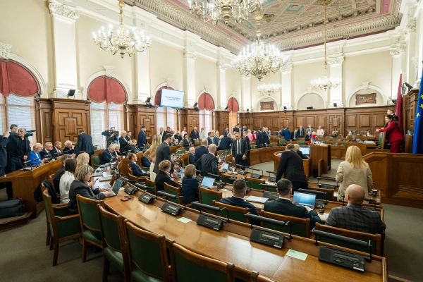 Saeimas preses dienesta foto