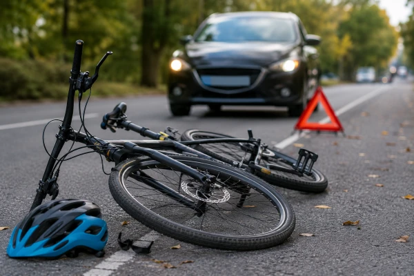 Mērsraga pagastā pēc automašīnas un velosipēda sadursmes miris nepilngadīgs velosipēdists