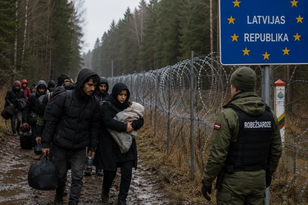 Šogad novērsti teju 4000 nelegālo migrantu mēģinājumi šķērsot robežu