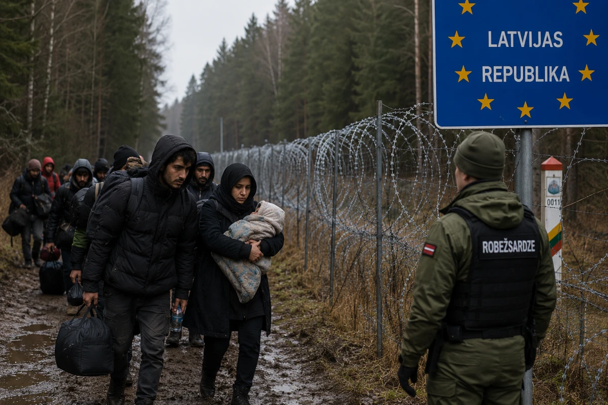 Šogad novērsti teju 4000 nelegālo migrantu mēģinājumi šķērsot robežu