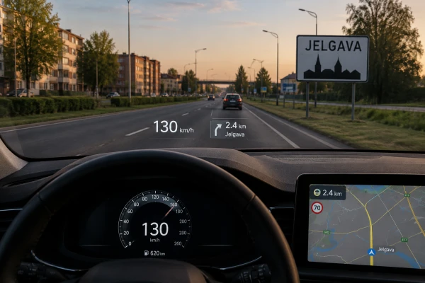 Jelgavas novadā aptur divus ar vairāk nekā 130 km/h braucošus auto