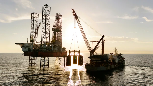 Добыча нефти в море