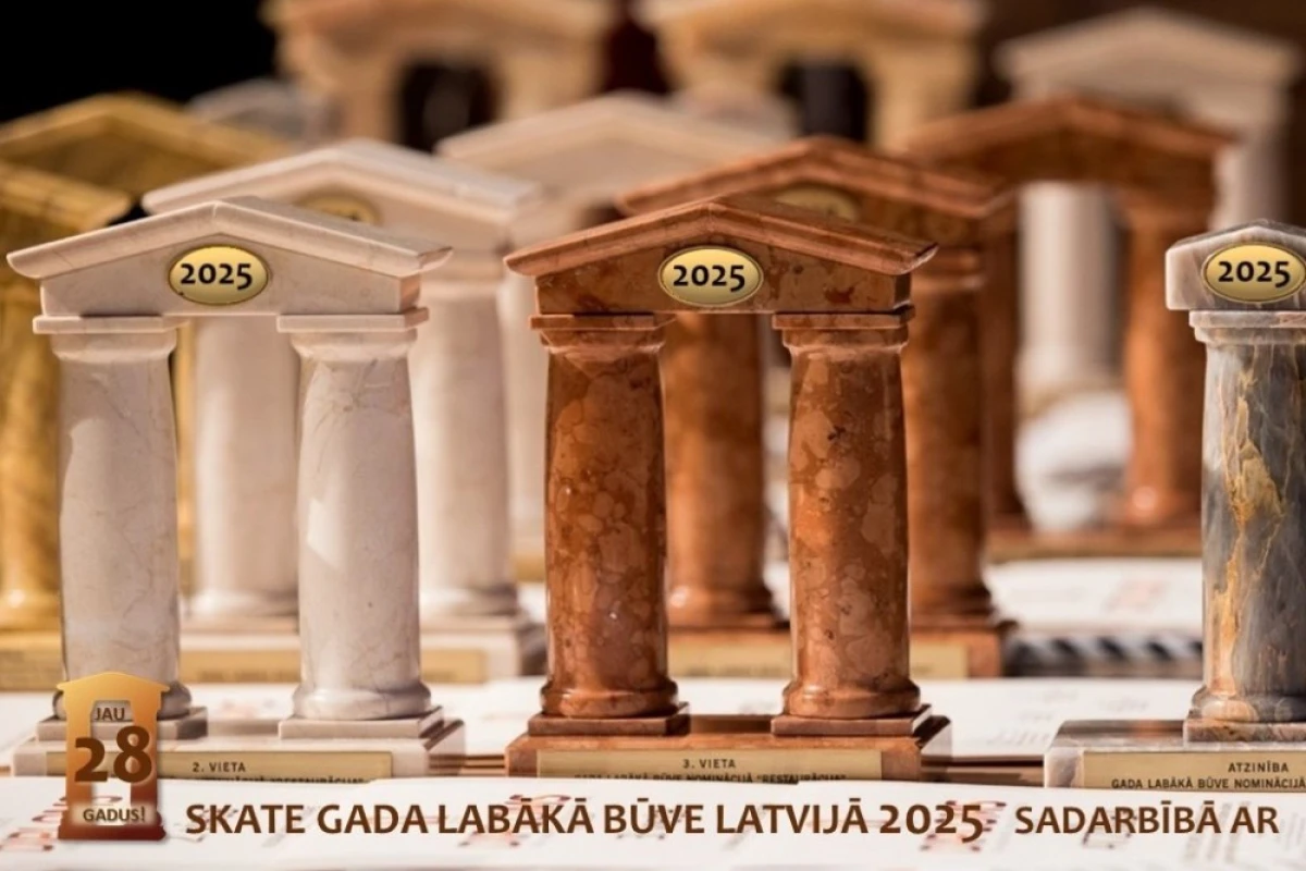 Žūrija vērtē 74 skates «Gada labākā būve Latvijā 2025» otrās kārtas būves