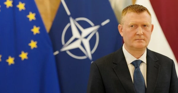 Melnis Kijivā ticies ar Ukrainas aizsardzības ministru