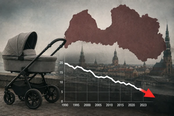 Latvijā dzimst arvien mazāk bērnu: četru mēnešu laikā jaundzimušo skaits samazinājies par gandrīz 5%