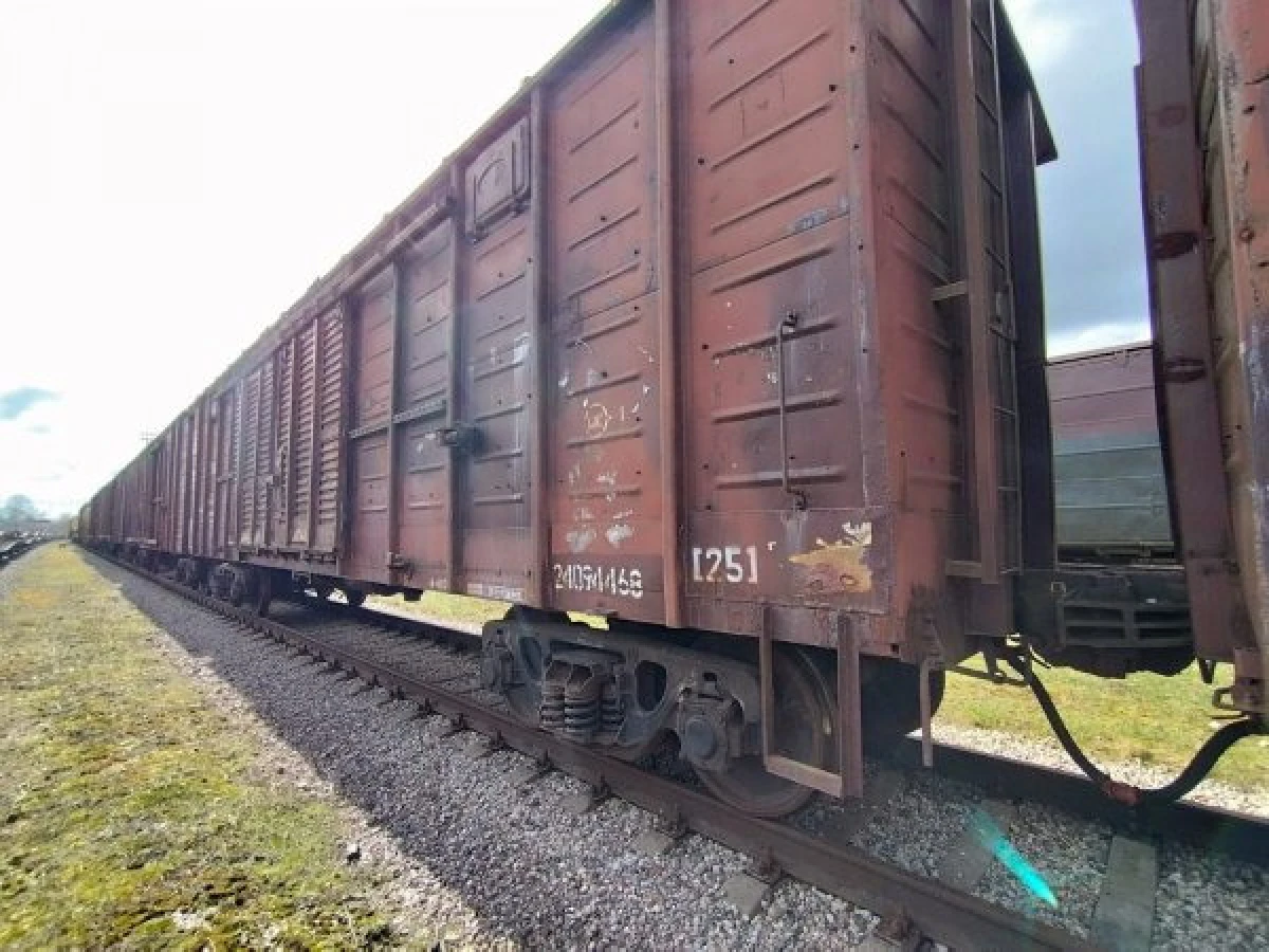«LDz Cargo» izsolē par 830 300 eiro nosolīti 38 Ukrainā esošie kravas vagoni