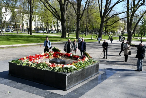 «Mūžīgā uguns» parkā Daugavpilī būs norobežota arī 9. maijā