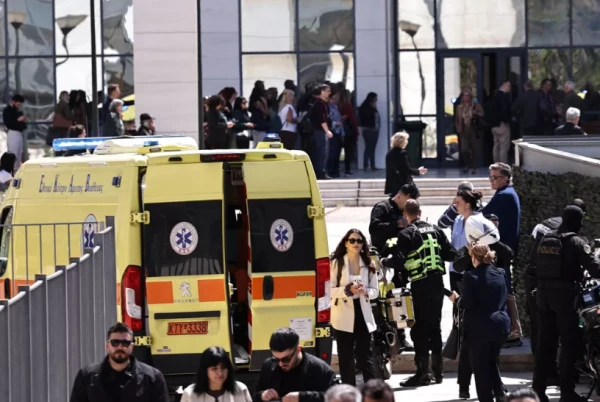 Apšaudēs Atēnās ievainoti vairāki cilvēki