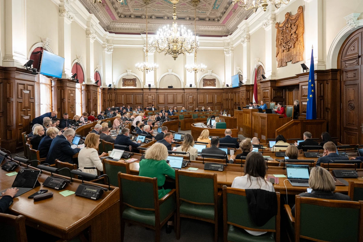 Saeimas preses dienesta foto
