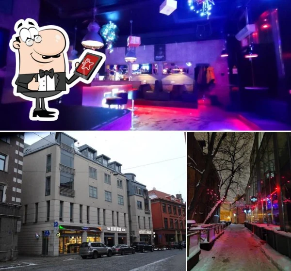 papildināta - Vecrīgā šorīt 300 kvadrātmetru platībā dedzis «The Sinners» bārs