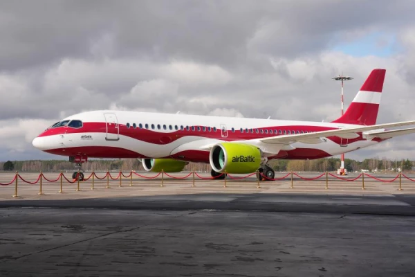 «airBaltic» pārvadāto pasažieru skaits pirmajā ceturksnī pieaudzis par 4,9%