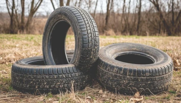 Iedzīvotāji šķirošanas un pārstrādes centrā «Nomales» divas nedēļas bez maksas var nodot nolietotās vieglo automobiļu riepas