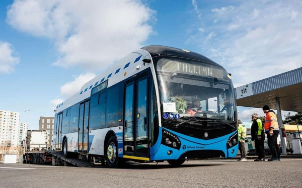 Tallina saņēmusi pirmos jaunos «Škoda» trolejbusus