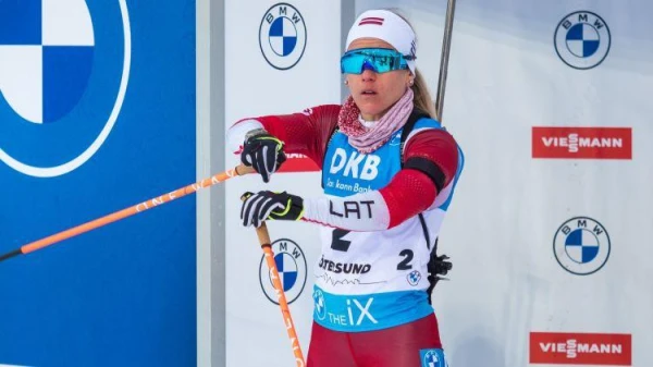Latvijas biatlonistes sāk Pasaules kausa pēdējo posmu ar sprintu
