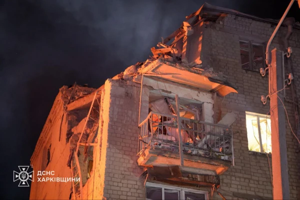 Krievijas raķešu triecienā Harkivai nogalināti septiņi cilvēki