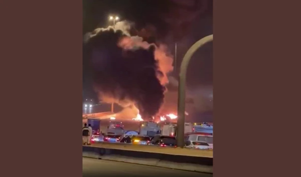 Dronu trieciens ASV vēstniecībai Rijādā izraisa ugunsgrēku