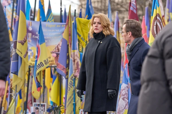 Siliņa: Latvija stāv Ukrainas pusē cīņā par brīvību un tiesībām lemt savu nākotni