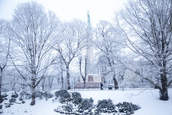 Februāra sākums Latvijā bijis 8,5 grādus aukstāks par normu