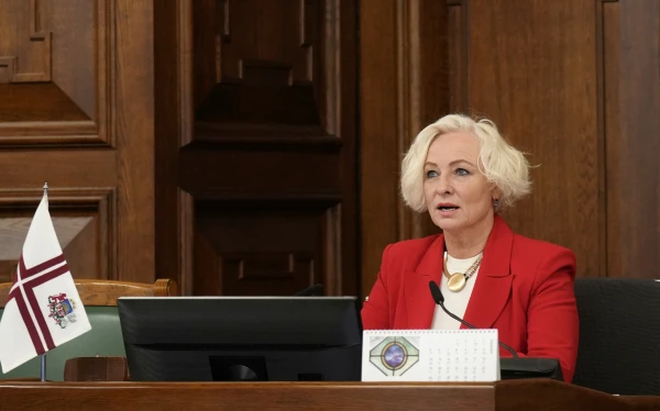 Daiga Mieriņa: ASV atbalsts Baltijas drošībai apliecina Saeimas būtisko lomu Latvijas ārpolitikas veidošanā