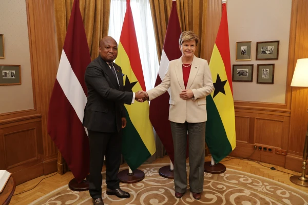 Braže: Latvija vēlas attīstīt sadarbību ar Ganu lauksaimniecībā un pārtikas apstrādē