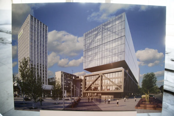 «Preses nama kvartāla» biznesa centru plānots atklāt šogad