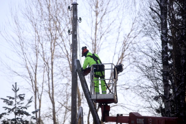 Plašākie elektroapgādes pārtraukumi svētdienas rītā Ogres, Siguldas un Ropažu novados