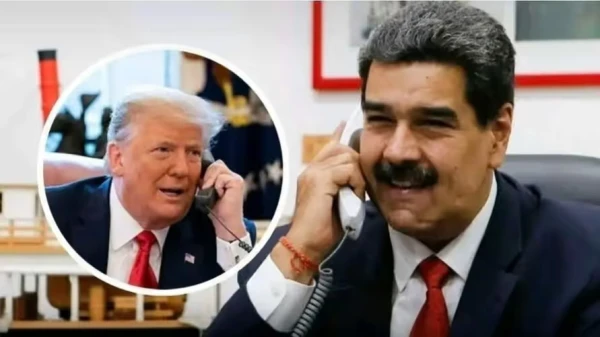 Trampam bijusi telefonsaruna ar Maduro