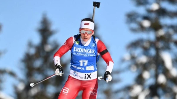 Latvijas biatlonisti Pasaules kausā jauktajā stafetē finišē 21. vietā