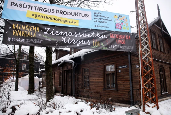 Kalnciema kvartālā notiks ikgadējais Ziemassvētku tirgus