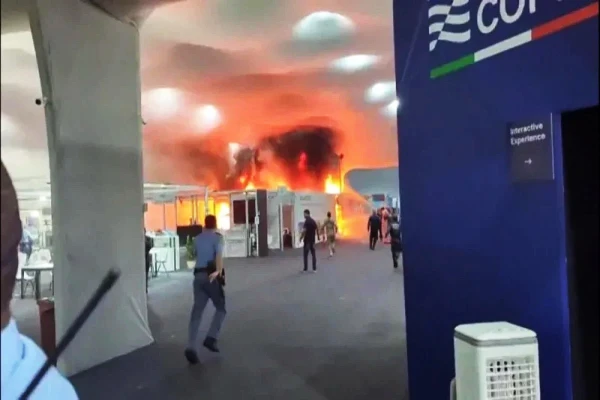 Brazīlijā COP30 norises vietā izraisījies ugunsgrēks