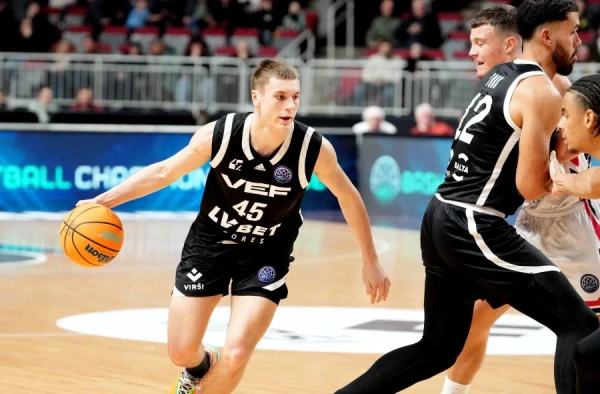 «VEF Rīga» tikpat kā zaudē izredzes iekļūt FIBA Čempionu līgas «play-in» kārtā