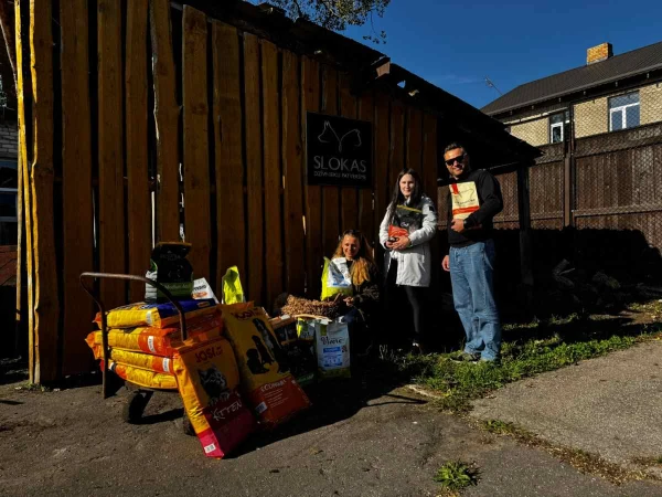 Kopā ar dzīvniekiem: SMScredit.lv atbalsta Slokas dzīvnieku patversmi