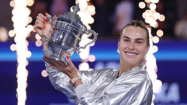 Pēc uzvaras US Open-2025 Arina Sobolenko iekļuva top-3 pēc balvām tenisa vēsturē