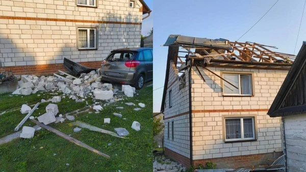 «Situācija ir sarežģīta»: Polijā krievu drons krita uz dzīvojamās mājas