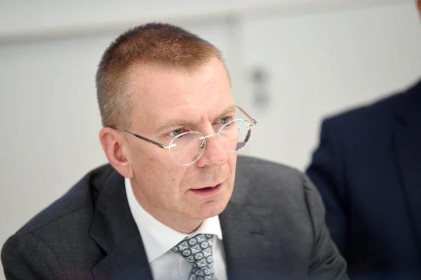 Izskatās, ka Krievija apzināti palaida kaujas dronus - Rinkēvičs