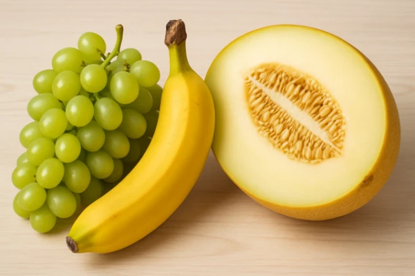 Melone, banāni un vīnogas var būt bīstamas organismam