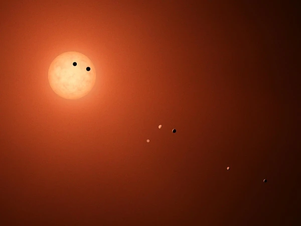 Так выглядит планета TRAPPIST-1 e.