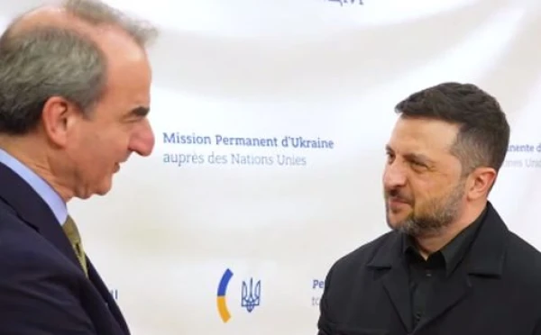 Zelenskis tikās ar Amerikas Ebreju komitejas pārstāvjiem