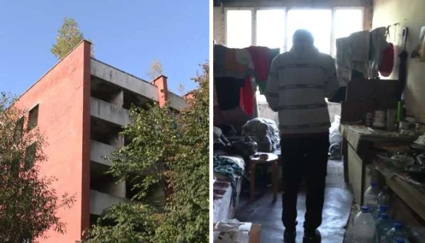 Bez pases un mājām – jau 25 gadus vīrietis dzīvo pamestā ēkā Jūrmalā