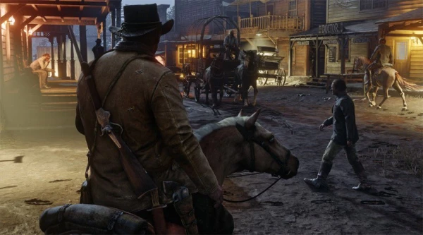 Кадр: игра Red Dead Redemption 2