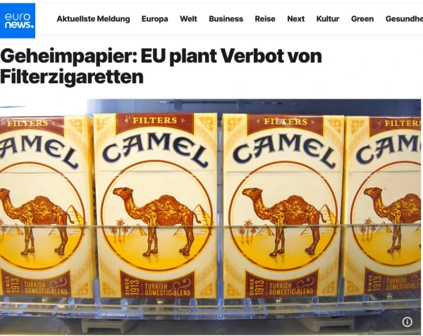 ES valstīs vēlas aizliegt filtra cigarešu pārdošanu