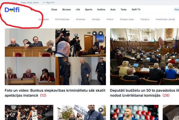 Tiesā iesniegts pieteikums par uzņēmuma Delfi maksātnespēju