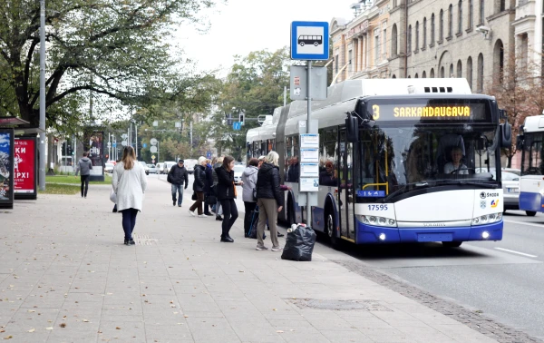 Rīgā pārcels 3. trolejbusa galapunktu Sarkandaugavā