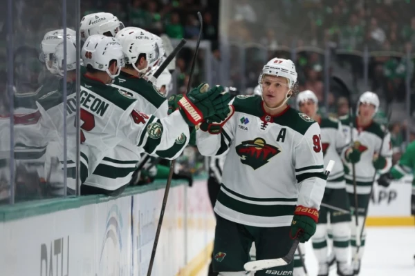 NHL. Kirils Kaprizovs turpina pārrakstīt «Minnesota» rekordus