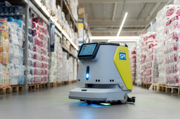 Robots runāja ar veikala apmeklētājiem krieviski