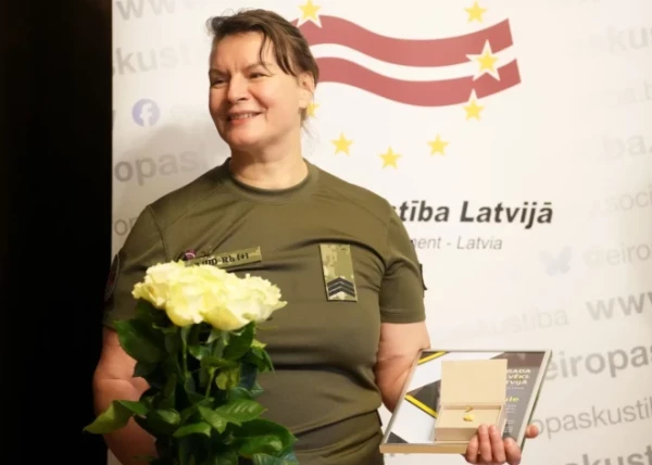 Medik-frontevīrs apbalvota ar diplomu «Eiropas cilvēks Latvijā»