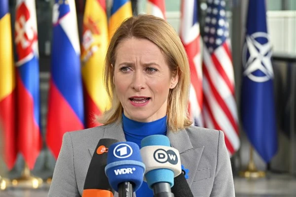 Kaja Kallas izteica stingru apsūdzību Ķīnai par Ukrainu