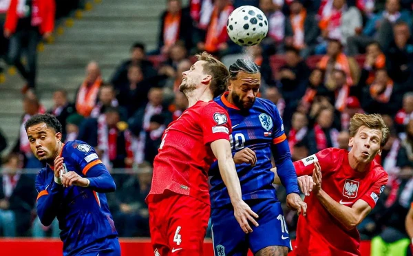 Atlase uz 2026. gada Pasaules kausu. Polijas izlase nospēlēja neizšķirti ar Nīderlandi un citi piektdienas rezultāti