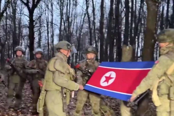 Войска диктатора Кима.